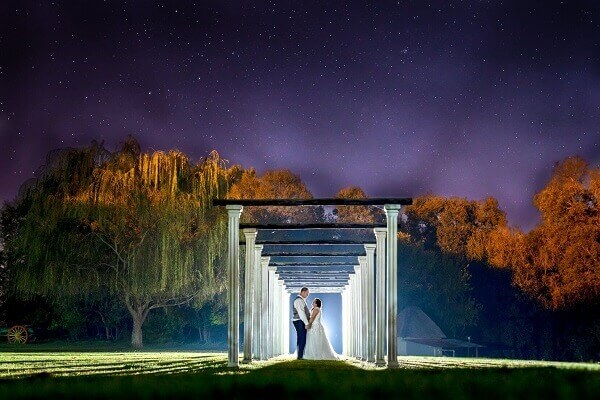 sunset wedding venue